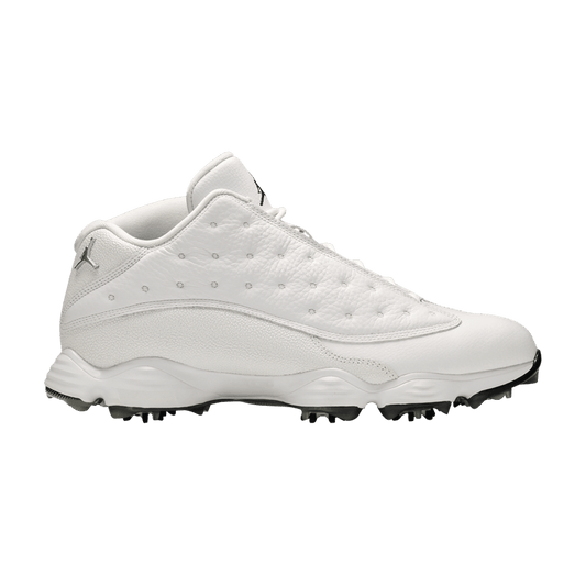 Air Jordan 13 Retro Golf Cleat White Black
