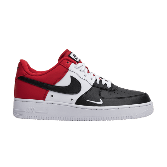Nike Air Force 1 Low Black Toe (Mini Swoosh)