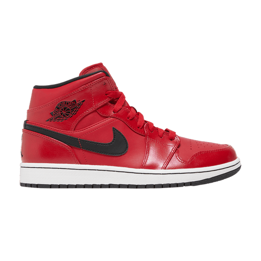 Air Jordan 1 Mid Gym Red Black Patent