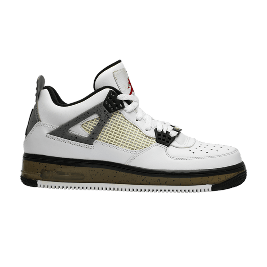 Air Jordan AJF 4 White Cement