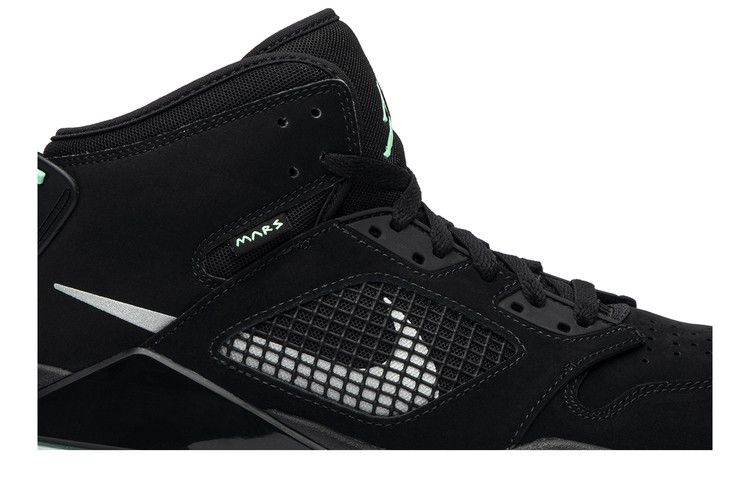 Air Jordan Mars 270 Black Green Glow