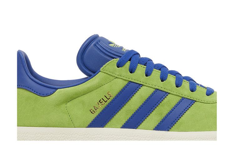 adidas Gazelle Lime Royal Blue