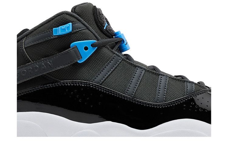 Air Jordan 6 Rings Anthracite University Blue
