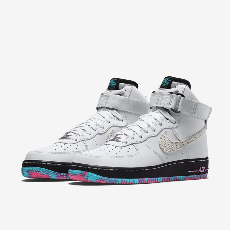 Nike Air Force 1 High Pure Platinum Multi-Color