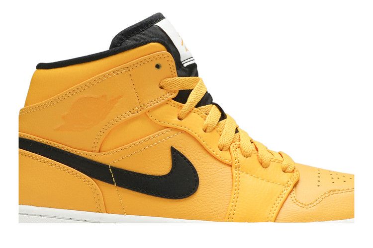 Air Jordan 1 Mid University Gold Black