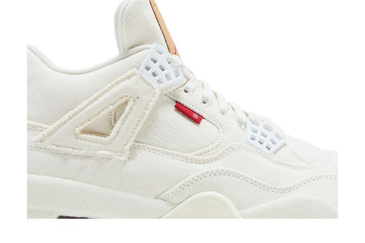 Air Jordan 4 Retro Levi's White (Levi's Tag)