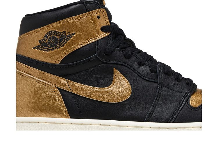 Air Jordan 1 Retro High OG Black Metallic Gold