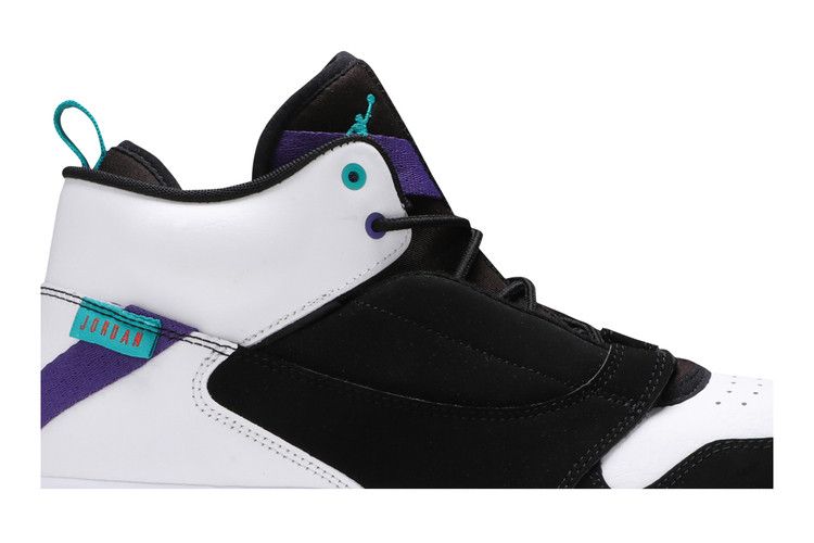 Air Jordan Fadeaway Black White Grape