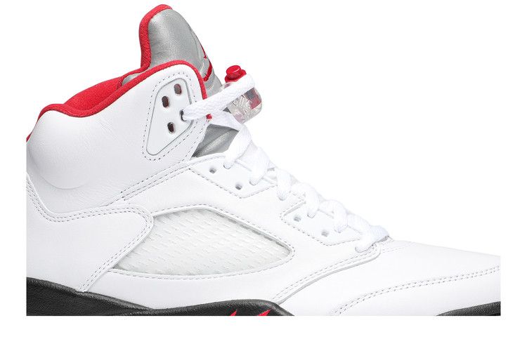Air Jordan 5 Retro Fire Red Silver Tongue (2020)