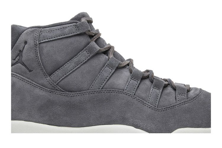 Air Jordan 11 Retro Pinnacle Grey Suede