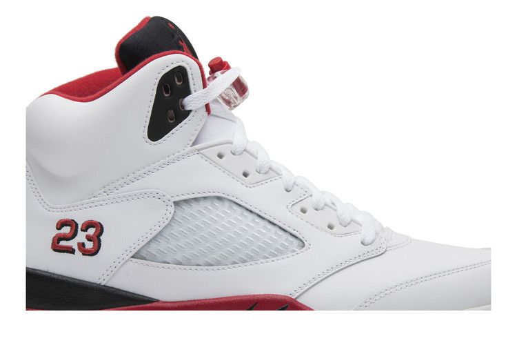 Air Jordan 5 Retro Fire Red Black Tongue (2013)