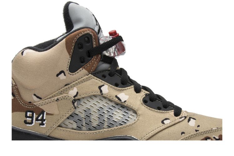 Air Jordan 5 Retro Supreme Desert Camo