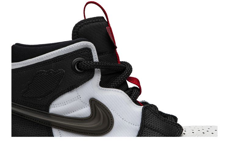 Air Jordan 1 High React Black White Gym Red