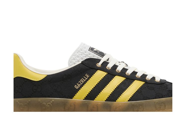 adidas x Gucci Gazelle Black GG Monogram