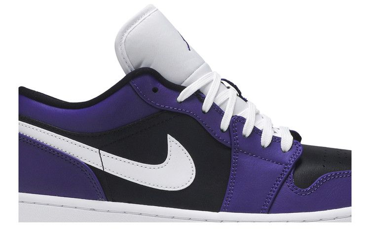 Air Jordan 1 Low Court Purple Black