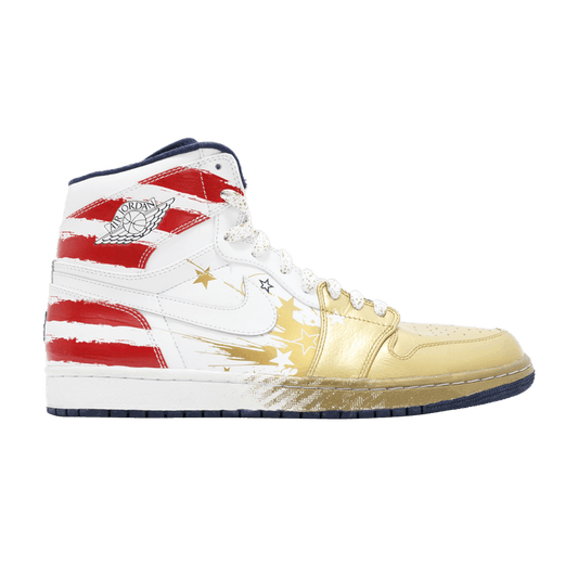 Air Jordan 1 Retro Dave White Wings For the Future Gold