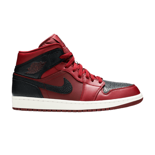 Air Jordan 1 Retro Mid Team Red Black