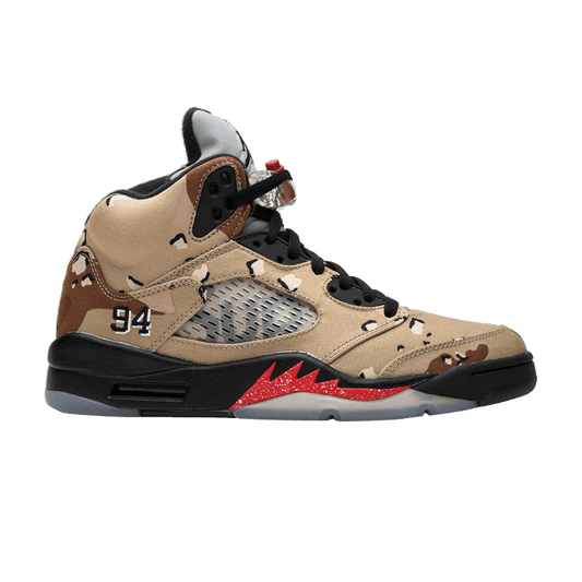 Air Jordan 5 Retro Supreme Desert Camo