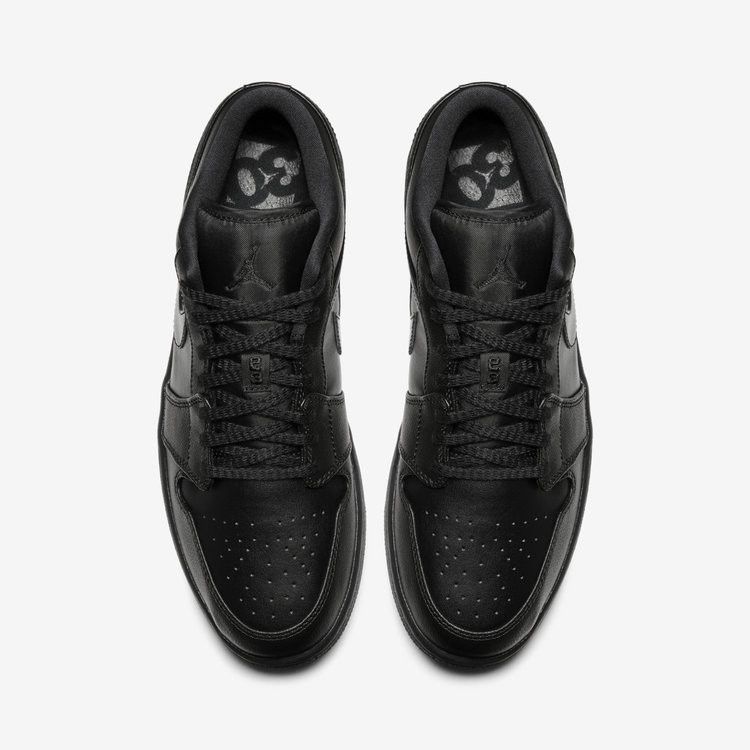 Air Jordan 1 Low Black Black Noir