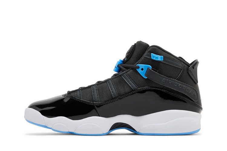 Air Jordan 6 Rings Anthracite University Blue