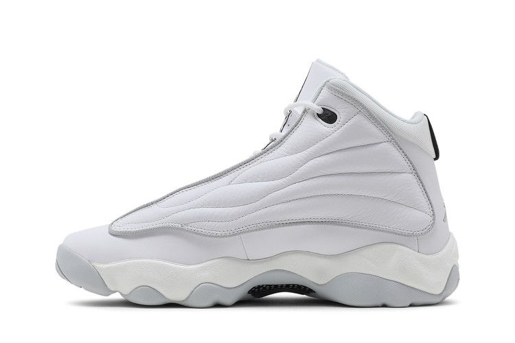 Air Jordan Pro Strong White Silver