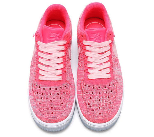 Nike Air Force 1 Low Flyknit Prism Pink (Women's) Sneakers