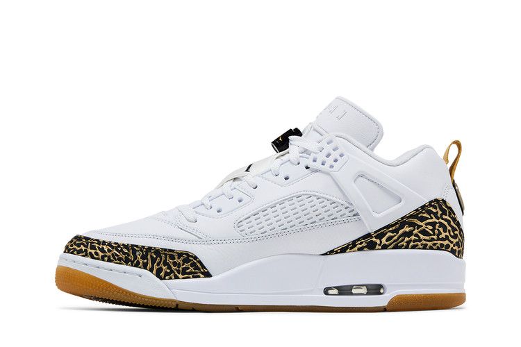 Air Jordan Spizike Low White Metallic Gold