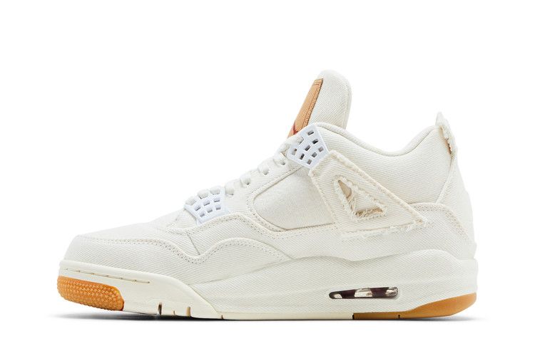 Air Jordan 4 Retro Levi's White (Levi's Tag)
