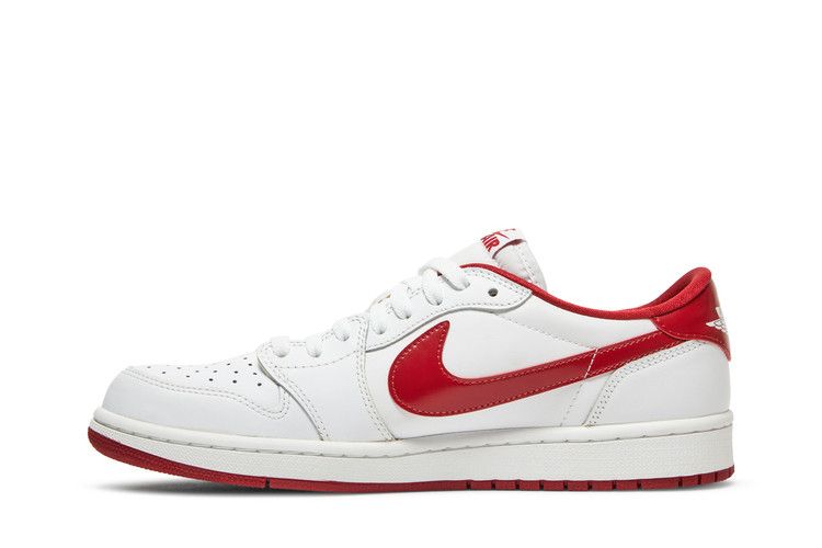 Air Jordan 1 Retro Low White Varsity Red