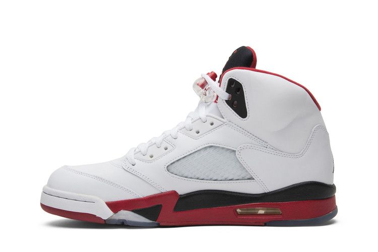 Air Jordan 5 Retro Fire Red Black Tongue (2013)