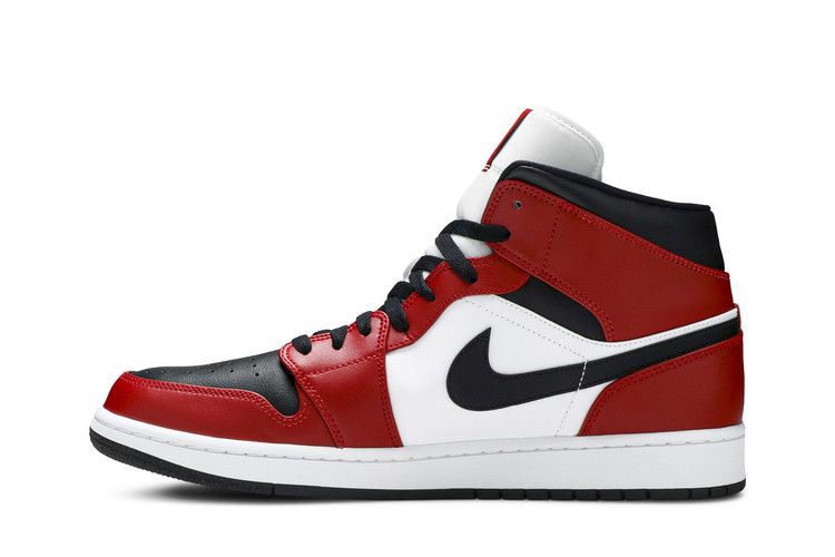 Air Jordan 1 Mid Chicago Toe