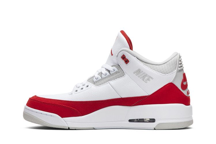 Air Jordan 3 Retro Tinker White University Red