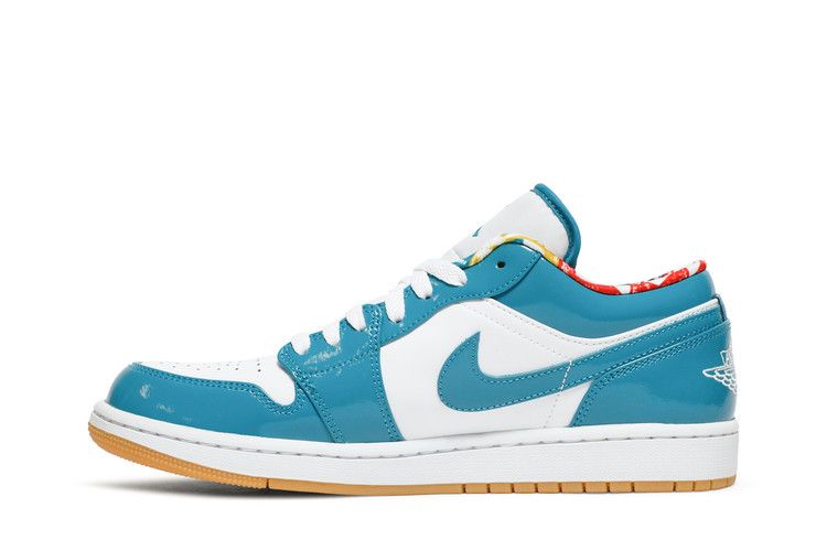 Air Jordan 1 Low SE Barcelona Cyber Teal