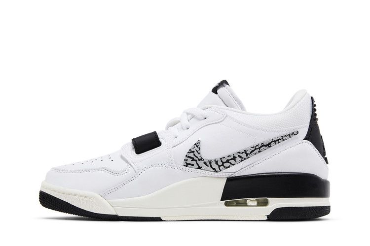 Air Jordan Legacy 312 Low White Black Elephant Swoosh