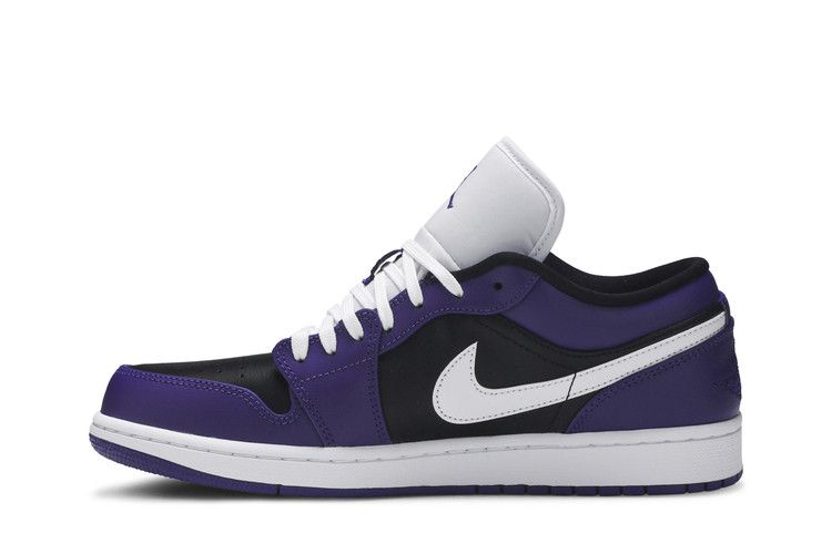 Air Jordan 1 Low Court Purple Black