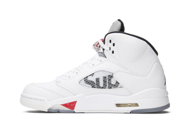 Air Jordan 5 Retro Supreme White