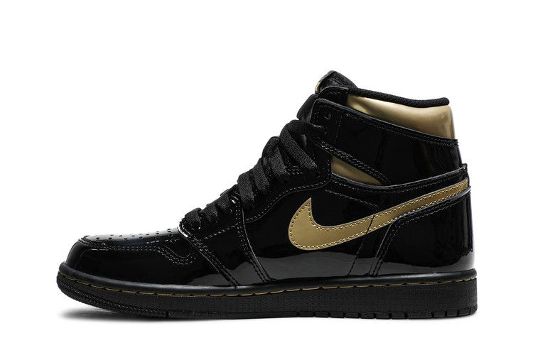 Air Jordan 1 Retro High Black Metallic Gold (2020)