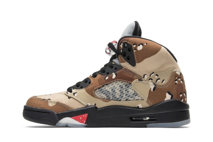 Air Jordan 5 Retro Supreme Desert Camo