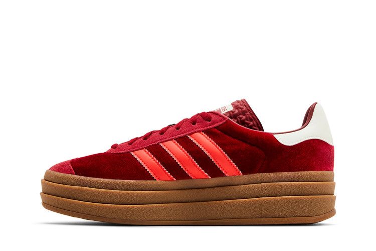 adidas Gazelle Bold Bright Red Velvet (Women's)