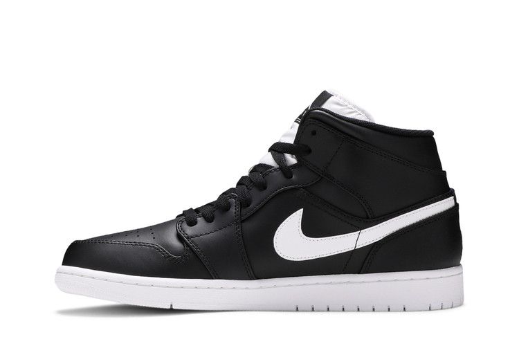 Air Jordan 1 Retro Mid Black White