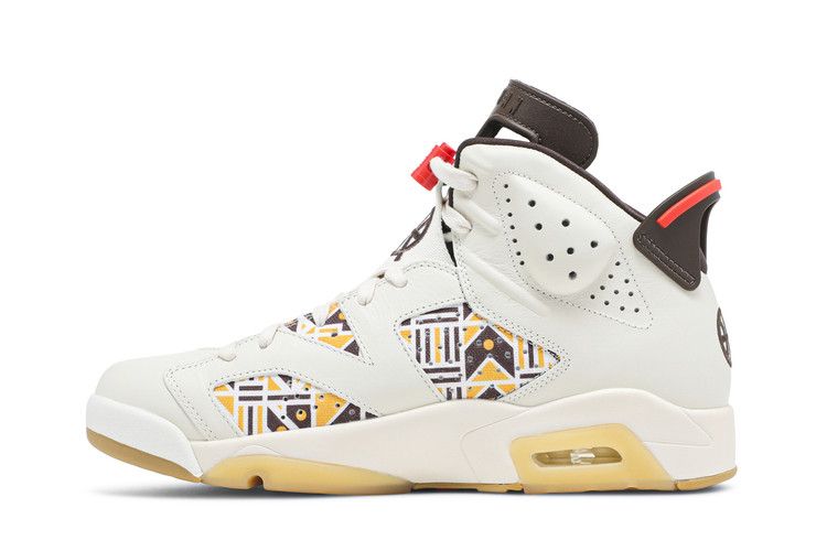Air Jordan 6 Retro Quai 54 Sail Brown (2020)