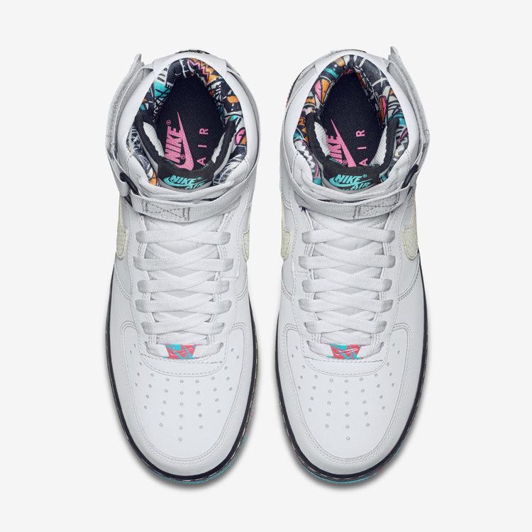 Nike Air Force 1 High Pure Platinum Multi-Color