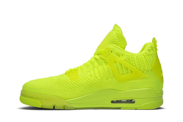 Air Jordan 4 Retro Flyknit Volt