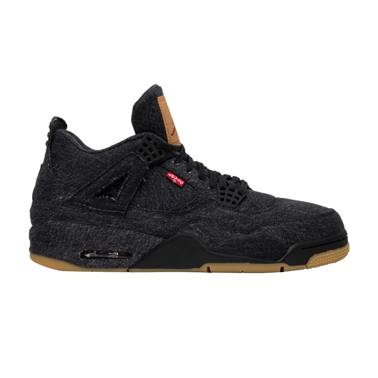 Air Jordan 4 Retro Levi's Black (Levi's Tag)