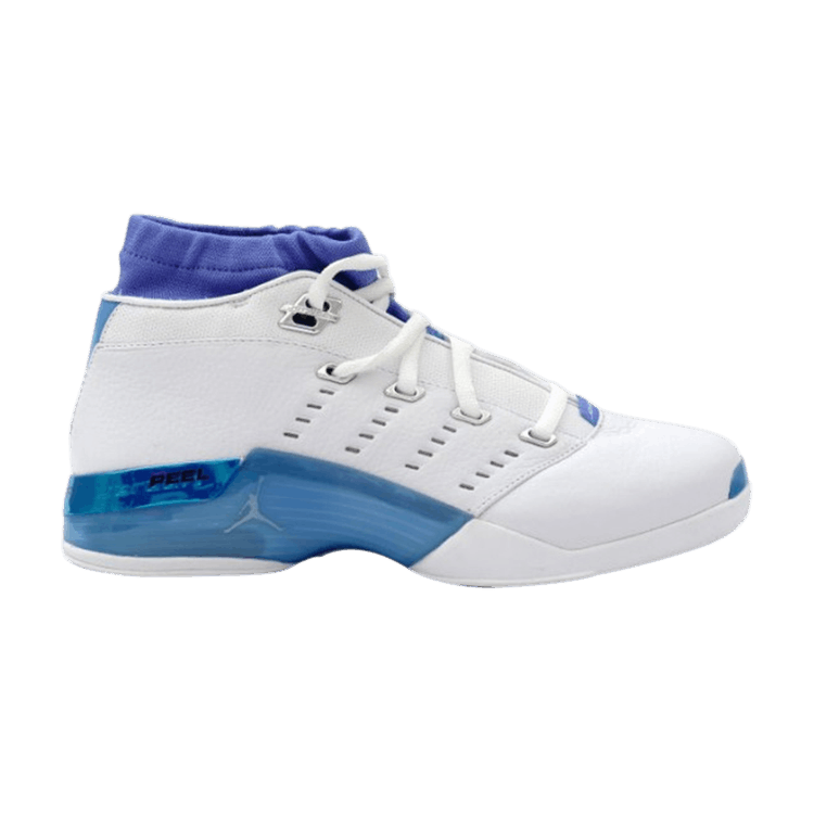 Air Jordan 17 OG Low White Carolina