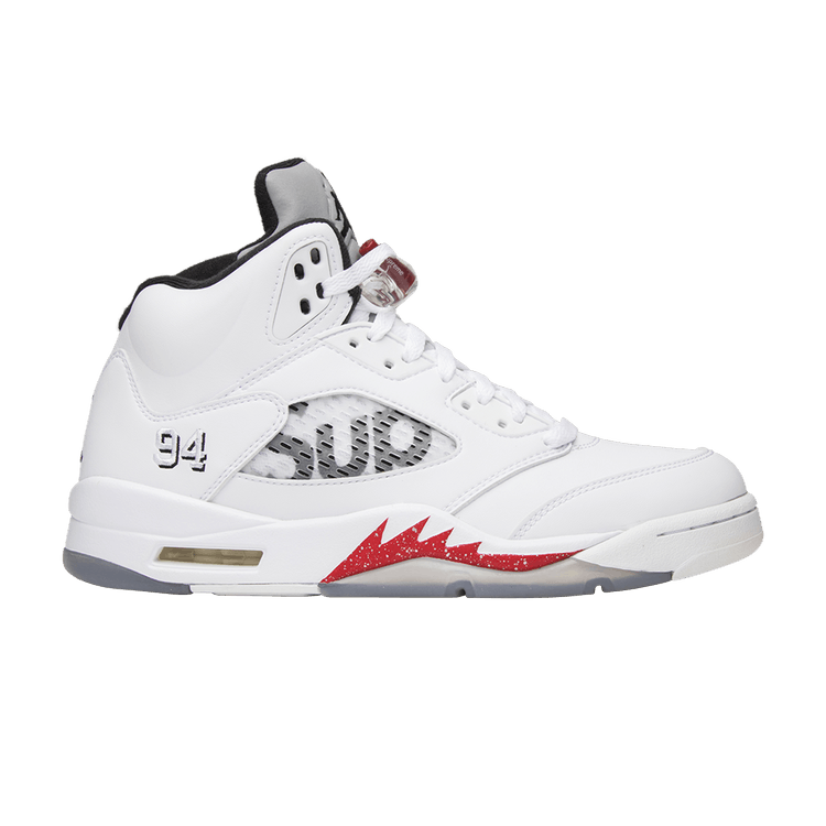 Air Jordan 5 Retro Supreme White