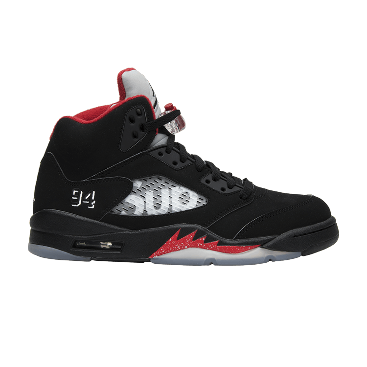 Air Jordan 5 Retro Supreme Black