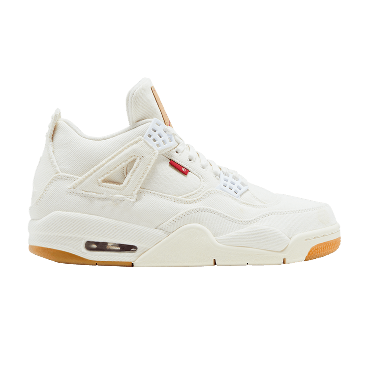 Air Jordan 4 Retro Levi's White (Levi's Tag)