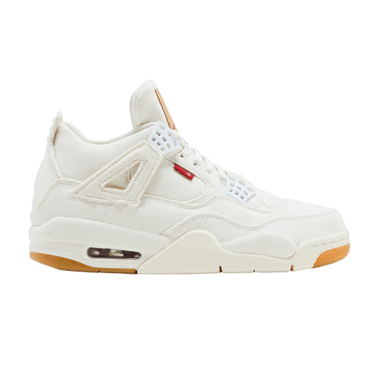 Air Jordan 4 Retro Levi's White (Levi's Tag)