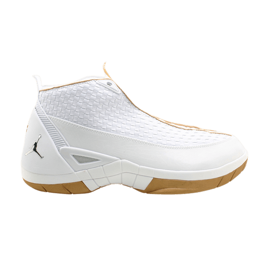 Air Jordan 15 SE White Gold
